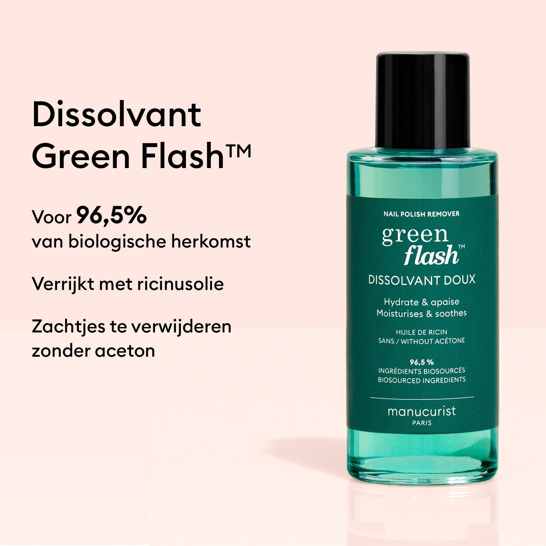 Dissolvant Doux Green Flash™