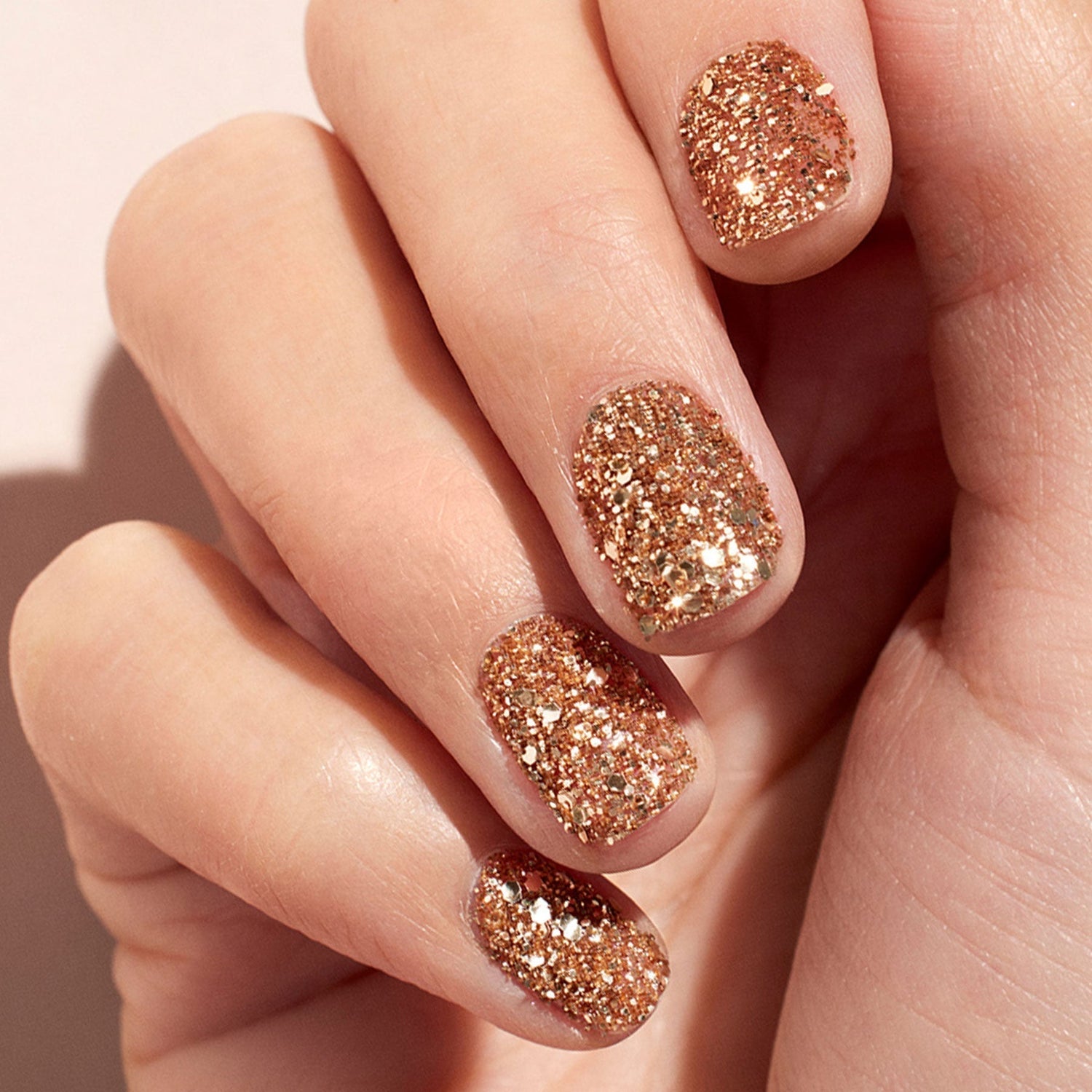Paillettes biodégradables Rose Gold