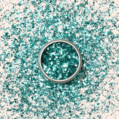Paillettes biodégradables Turquoise