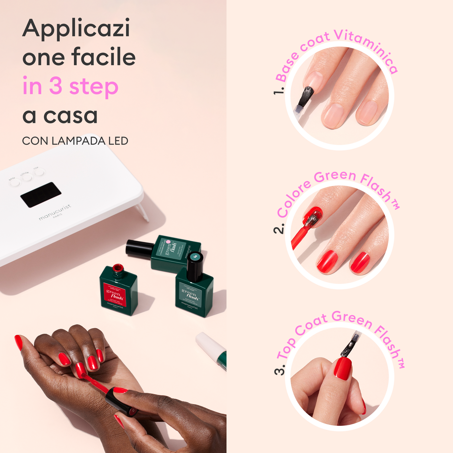 Trio Base Top Dissolvant Green Flash™