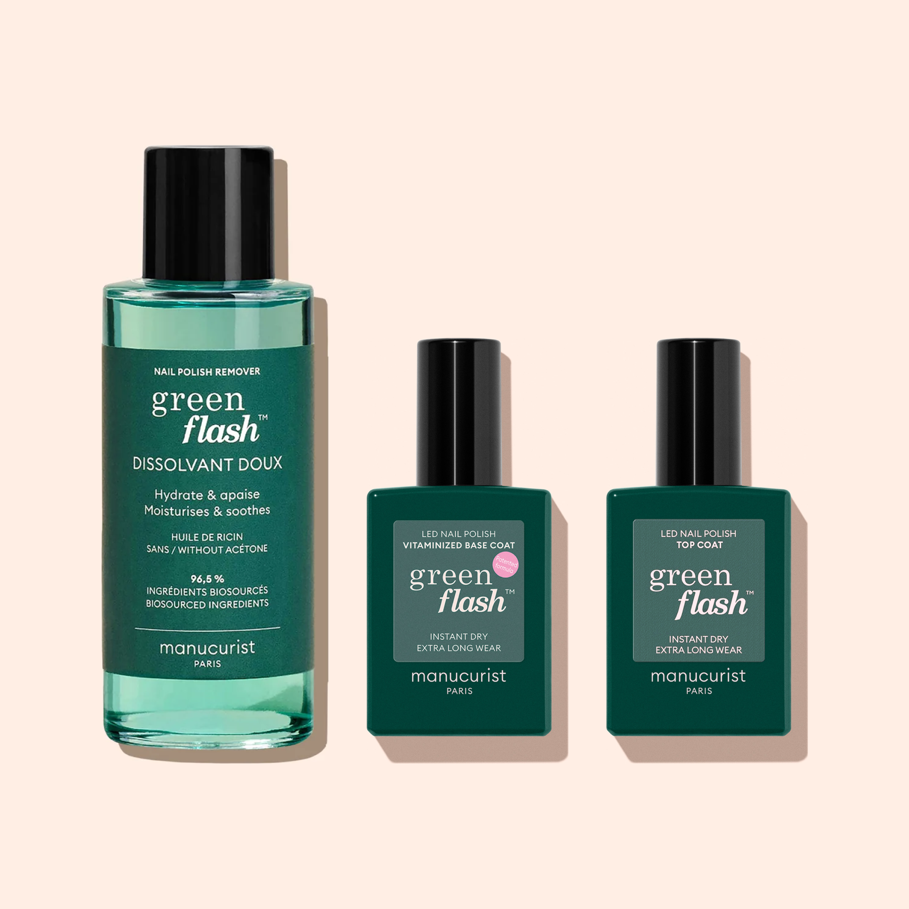 Dissolvant Doux Green Flash™